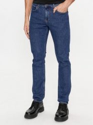 Calvin Klein Jeansy K10K110708 Niebieski Slim Fit. Niebieskie jeansy męskie CALVIN KLEIN. Za 519.99 zł.