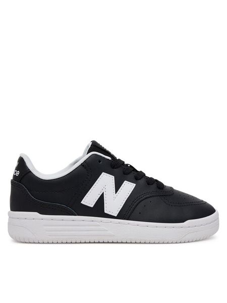 New Balance Sneakersy GSB80BW Czarny. Czarne buty sportowe dziewczęce New Balance, bez wzorów, ze skóry, bez zapięcia. Za 209.99 zł.