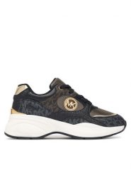 MICHAEL Michael Kors Sneakersy Zuma MK02656211 Brązowy ciemny. Brązowe buty sportowe dziewczęce MICHAEL Michael Kors, bez wzorów, ze skóry, bez zapięcia. Za 554.99 zł.