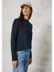 Cecil Sweter w kolorze granatowym rozmiar: XS. Niebieskie golfy damskie Cecil, xs, z bawełny, bez kołnierzyka. Za 100.99 zł.