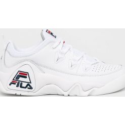 Fila - Buty Fila 95 Low. Białe buty sportowe na co dzień męskie Fila, z gumy, bez zapięcia. W wyprzedaży za 339.90 zł.