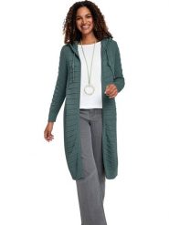 WITT WEIDEN Kardigan w kolorze zielonym rozmiar: 46. Zielone kardigany damskie WITT WEIDEN, bez wzorów, ze splotem. Za 43.78 zł.