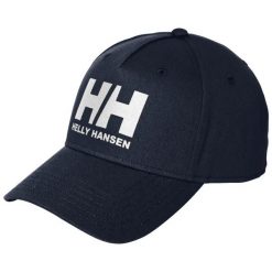 Czapka z daszkiem Helly Hansen Ball. Niebieskie czapki męskie Helly Hansen, bez wzorów, z bawełny, klasyczne. Za 188.50 zł.