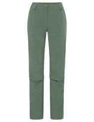 Spodnie damskie Farley Stretch ZO Capri. Zielone spodnie materiałowe damskie Vaude, bez wzorów, z materiału. Za 559.00 zł.