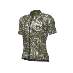 Koszulka rowerowa męska Alé Cycling Solid Safari. Białe t-shirty sportowe męskie ALÉ CYCLING, m, bez ramiączek, rowerowe. Za 389.99 zł.