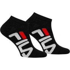 Skarpety unisex FILA invisible socks 2 pary. Czarne skarpetki damskie Fila, bez wzorów. Za 21.99 zł.