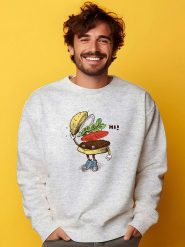 WOOOP Bluza w kolorze szarym rozmiar: S. Szare bluzy bez kaptura męskie Wooop, s. Za 74.63 zł.