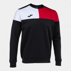 Bluza Joma Crew V. Czarne bluzy bez kaptura męskie Joma, m, z dżerseju. Za 148.85 zł.