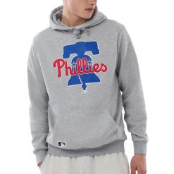 Bluza z kapturem Phillie Nos MLB Regular HGR. Szare bluzy z kapturem męskie New Era, m. Za 289.00 zł.
