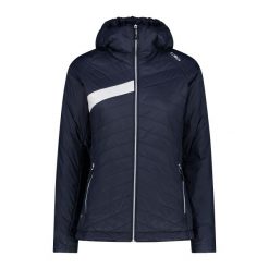 Ultralekka kurtka damska CMP. Czarne kurtki damskie CMP, bez wzorów, z puchu, bez kaptura. Za 513.00 zł.