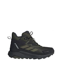 Buty trekkingowe Terrex Anylander CLIMAWARM+. Brązowe buty trekkingowe męskie Adidas, bez zapięcia, climawarm (adidas). Za 529.00 zł.