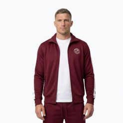Bluza męska Pitbull Track Jacket San Diego. Czerwone bluzy bez kaptura męskie PITBULL, m, z elastanu. Za 269.99 zł.