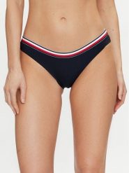 Tommy Hilfiger Dół od bikini UW0UW05402 Granatowy. Niebieskie bikini damskie Tommy Hilfiger, bez wzorów. Za 219.99 zł.