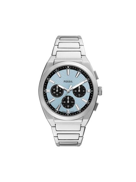 Fossil Zegarek Everett Chronograph FS6105 Srebrny. Szare zegarki męskie Fossil, srebrne. Za 689.99 zł.