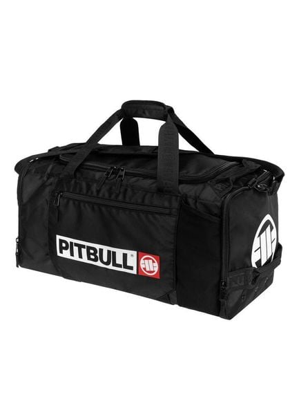 Torba Treningowa Fight Hilltop Sportowa torba. Białe torby męskie na ramię PITBULL, bez wzorów, z materiału, na ramię, duże. Za 249.00 zł.