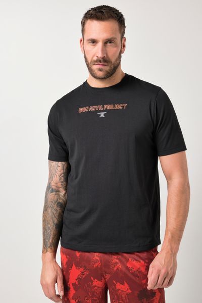 Męska T-shirt FLEXNAMIC® fitness Belly Fit rękaw 1/2 nadruki do rozm. 7 XL. Czarne t-shirty męskie JAY-PI, m, bez wzorów, z bawełny, bez kołnierzyka. Za 139.99 zł.