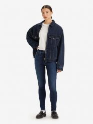 Levi's Dżinsy "310" - Skinny fit - w kolorze granatowym rozmiar: W28/L32. Niebieskie jeansy damskie Levi's. Za 204.45 zł.