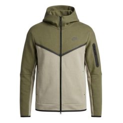 Bluza z Kapturem I Suwakiem Na Całej Długości Tech Fleece Rozmiar S Zielony - H…. Zielone bluzy z kapturem męskie Nike, s, z bawełny. Za 558.75 zł.