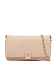 Tommy Hilfiger Torebka Th Monogram Chain Strap Crossbody Bag AW0AW17403 Różowy. Czerwone torebki klasyczne damskie Tommy Hilfiger, bez wzorów, ze skóry, bez dodatków. Za 569.99 zł.