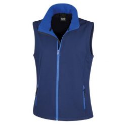 Ocieplana Damska Softshell. Czarne kurtki softshell damskie RESULT, xl, bez wzorów, z materiału, bez kaptura. Za 57.99 zł.