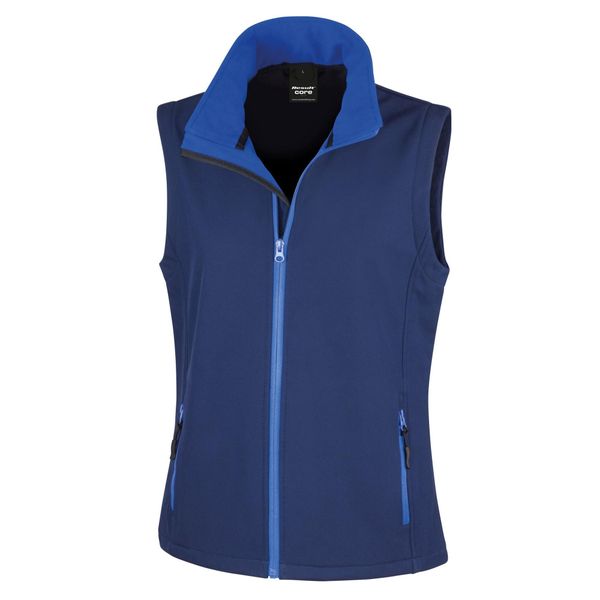 Ocieplana Damska Softshell. Czarne kurtki softshell damskie RESULT, xl, bez wzorów, z materiału, bez kaptura. Za 57.99 zł.