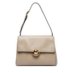 Torebka Furla. Brązowe torebki klasyczne damskie Furla, bez wzorów, bez dodatków. Za 1,979.00 zł.