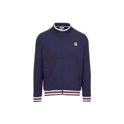 Bluza sportowa męska Fila FBM2610151500. Niebieskie bluzy bez kaptura męskie Fila, bez wzorów, z materiału, klasyczne, bez kołnierzyka, bez ramiączek. Za 559.99 zł.