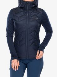 Kurtka hybrydowa damska Peak Performance Elevate Liner Hybrid Hood. Niebieskie kurtki damskie Peak Performance, l, bez wzorów, z materiału, bez kaptura. Za 834.89 zł.