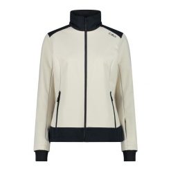 Damska kurtka narciarska z kapturem CMP. Białe kurtki damskie CMP, xs, bez wzorów, z softshellu, z kapturem, narciarskie. Za 439.99 zł.
