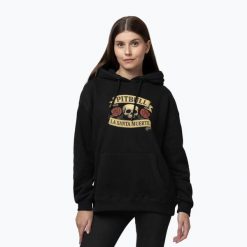 Bluza damska Pitbull La Santa Muerte Hooded. Czarne bluzy z kapturem damskie PITBULL, m, z bawełny. Za 209.99 zł.