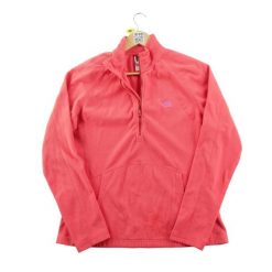 Second life - Bluza polarowa damska Polaire 1/4 zip - Stan dobry. Brązowe bluzy bez kaptura damskie The North Face, l, z jeansu. Za 122.16 zł.