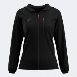 Damska bluza z kapturem zapinana na zamek Joma Mystic. Czarne bluzy z kapturem damskie Joma, l, z elastanu. Za 135.50 zł.