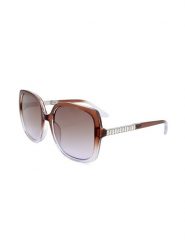 Guess Damskie okulary przeciwsłoneczne w kolorze brązowo-fioletowo-jasnobrązowym rozmiar: 56. Brązowe okulary przeciwsłoneczne damskie Guess. Za 211.31 zł.