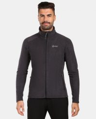 Męska bluza polarowa Kilpi GLAMER-M. Czarne bluzy bez kaptura męskie Kilpi, l, z materiału. Za 267.13 zł.