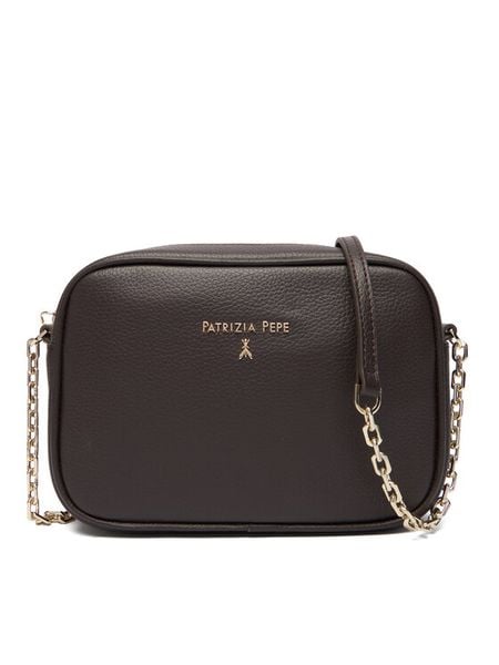 Patrizia Pepe Torebka Borsa CB0071/L001-B856 Brązowy. Brązowe torebki klasyczne damskie Patrizia Pepe, bez wzorów, ze skóry, bez dodatków. Za 729.99 zł.