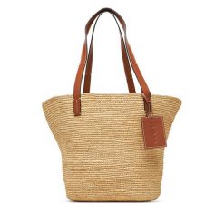 Torebka Manebi. Brązowe torebki klasyczne damskie Manebi, bez wzorów, bez dodatków. Za 849.99 zł.