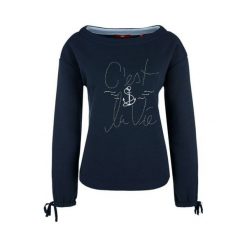 S.Oliver Bluza Damska 36 Niebieski. Niebieskie bluzy bez kaptura damskie S.Oliver, s. W wyprzedaży za 141.00 zł.