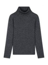 Perfect Cashmere Kaszmirowy golf "Willow" w kolorze antracytowym rozmiar: L. Czarne golfy damskie Perfect Cashmere, l, bez wzorów, z kaszmiru, bez ramiączek. Za 500.99 zł.