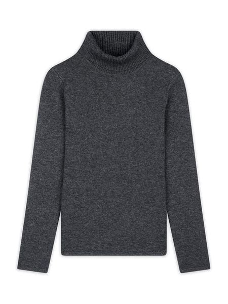 Perfect Cashmere Kaszmirowy golf "Willow" w kolorze antracytowym rozmiar: S. Czarne golfy damskie Perfect Cashmere, s, bez wzorów, z kaszmiru, bez ramiączek. Za 500.99 zł.