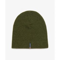 Czapka dziana z logo Superdry Essential. Czarne czapki męskie Superdry., bez wzorów, z dzianiny. Za 126.25 zł.