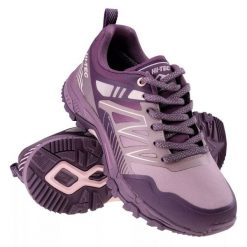 Buty Hi-Tec Favet Wp W 92800442345 fioletowe. Fioletowe buty sportowe na co dzień damskie bez wzorów, z gumy. Za 374.31 zł.