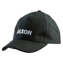 Czapka z latarką w daszku UJ-CZX01A. Czarne czapki męskie Jaxon, bez wzorów. Za 44.99 zł.