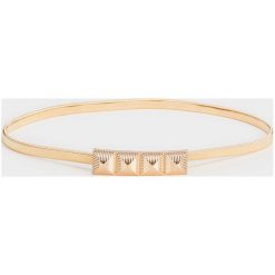 Parfois - Pasek. Żółte paski damskie Parfois, bez wzorów, z materiału. Za 39.90 zł.