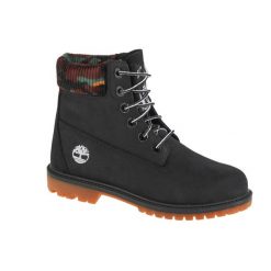 Trapery damskie, Timberland Heritage 6 W. Czarne obuwie trekkingowe damskie Timberland. Za 599.99 zł.