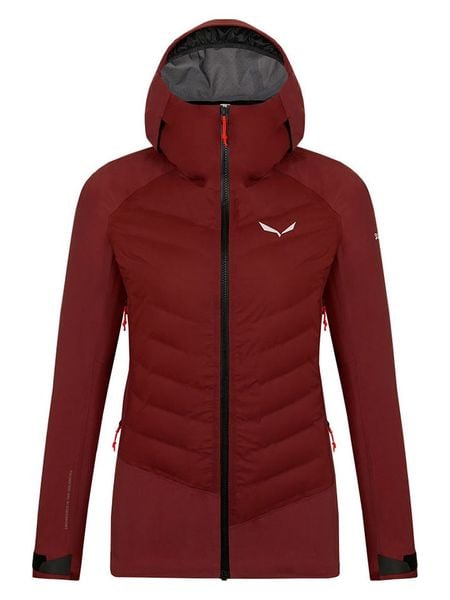 Salewa Kurtka narciarska "Sella PTX" w kolorze czerwonym rozmiar: 34. Czerwone kurtki narciarskie i snowboardowe damskie Salewa, bez wzorów, z materiału, bez kaptura, narciarskie. Za 766.90 zł.