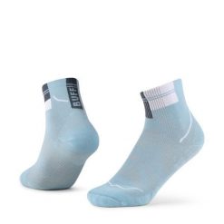 Skarpety BUFF CoolNet Quarter. Niebieskie skarpetki damskie Buff, bez wzorów. Za 83.99 zł.