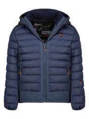 Canadian Peak Kurtka pikowana "Aurelieneak" w kolorze granatowym rozmiar: L. Niebieskie kurtki damskie Canadian Peak, l, z aplikacjami, bez kaptura. Za 257.92 zł.