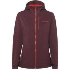 Kurtka softshell damska Vaude All Year Elope Softshell Jacket II. Czerwone kurtki damskie Vaude, bez kaptura. Za 551.19 zł.