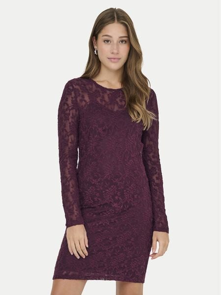 ONLY Sukienka koktajlowa Blaise 15356156 Fioletowy Slim Fit. Fioletowe sukienki damskie Only, s, bez wzorów, z syntetyku, wizytowe, bez kołnierzyka, bez ramiączek. Za 149.99 zł.