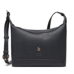 Torebka Beverly Hills Polo Club. Niebieskie listonoszki damskie Beverly Hills Polo Club, bez wzorów, bez dodatków. Za 199.99 zł.